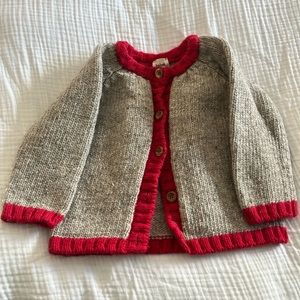 Babaa wool cardigan 2t unisex